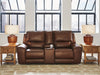 DeepWakes Power Reclining Loveseat with Console - Royal Furniture & Gifts (MI) - Multi Location