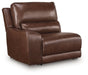 DeepWakes Reclining Sectional with Storage Console - Royal Furniture & Gifts (MI) - Multi Location