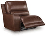 DeepWakes Reclining Sectional with Storage Console - Royal Furniture & Gifts (MI) - Multi Location