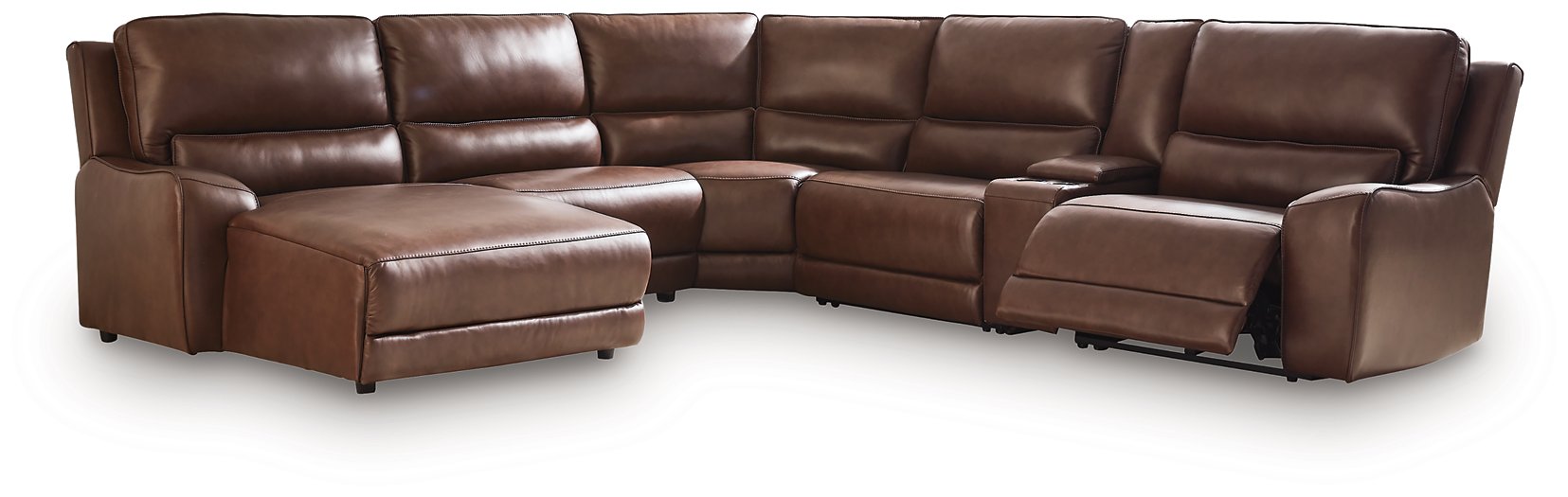 DeepWakes Power Reclining Sectional with Chaise - Royal Furniture & Gifts (MI) - Multi Location