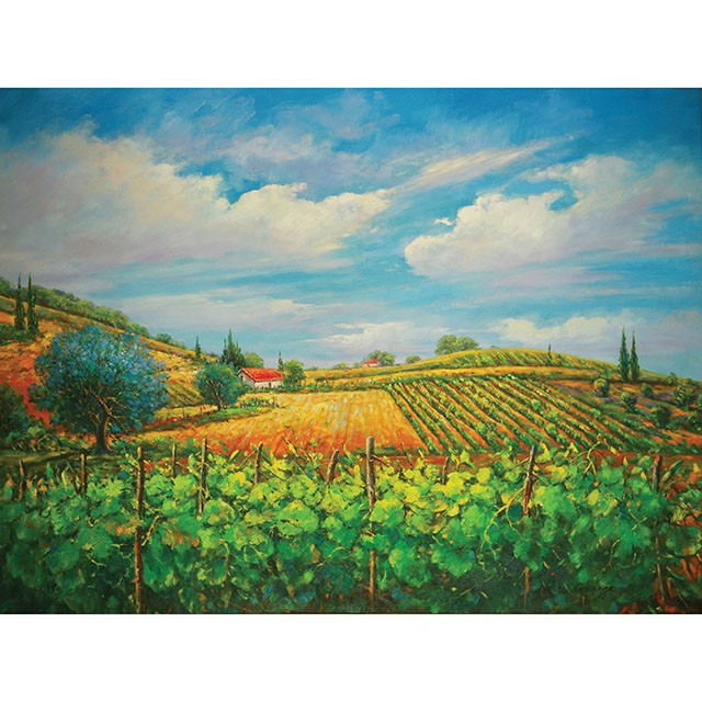 Summer In Napa Printed Canvas Painting - Royal Furniture & Gifts (MI) - Multi Location
