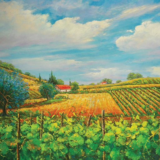 Summer In Napa Printed Canvas Painting - Royal Furniture & Gifts (MI) - Multi Location