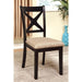 Liberta Dark Oak/Black Dining Table - Royal Furniture & Gifts (MI) - Multi Location