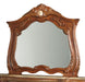 AICO Cortina Mirror in Honey Walnut - Royal Furniture & Gifts (MI) - Multi Location