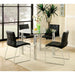 Kona I Chrome Round Dining Table - Royal Furniture & Gifts (MI) - Multi Location