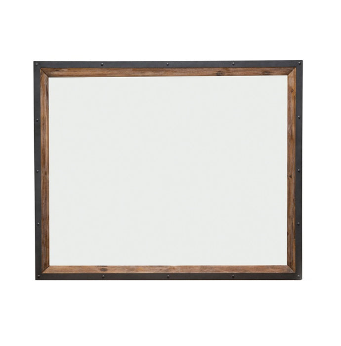 AICO Brooklyn Walk Mirror in Burnt Umber - Royal Furniture & Gifts (MI) - Multi Location