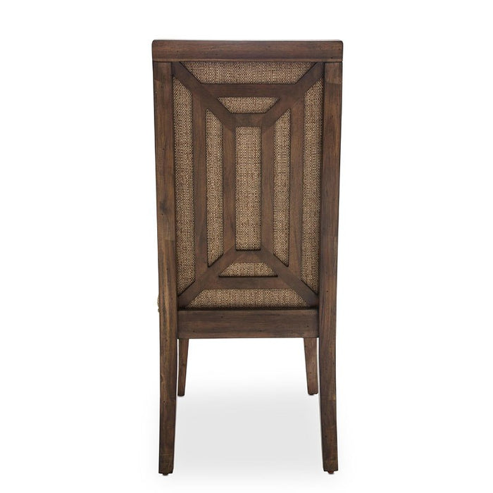 Aico Carrollton Side Chair (Set of 2) in Rustic Ranch - Royal Furniture & Gifts (MI) - Multi Location