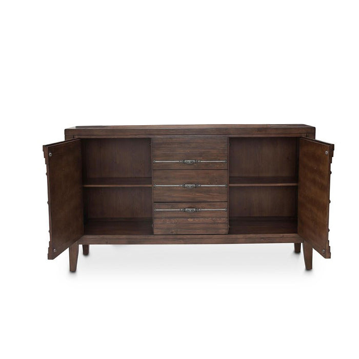 Aico Carrollton Sideboard in Rustic Ranch - Royal Furniture & Gifts (MI) - Multi Location