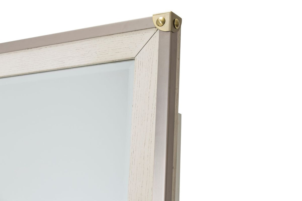 AICO Menlo Station Mirror in Eucalyptus - Royal Furniture & Gifts (MI) - Multi Location