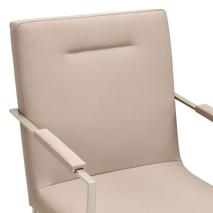 AICO Marin Arm Chair (Set of 2) in Greige
