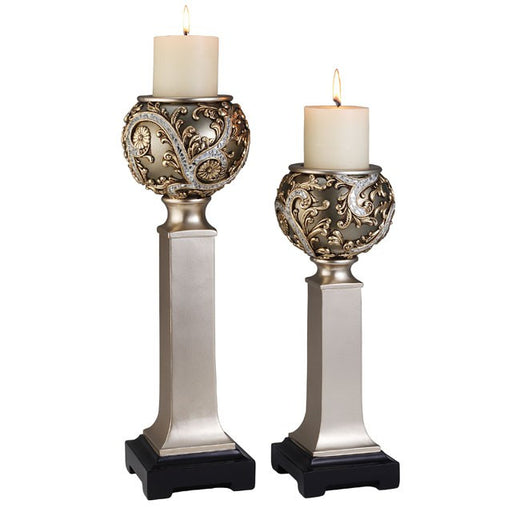 Estelle Candle Holder Set (4 Box) - Royal Furniture & Gifts (MI) - Multi Location