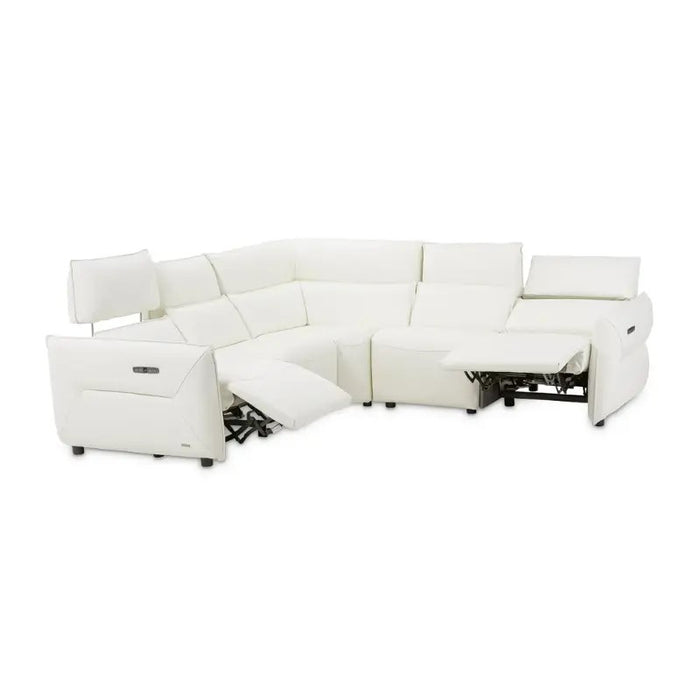AICO Furniture Verona Corner Wedge in Snow White