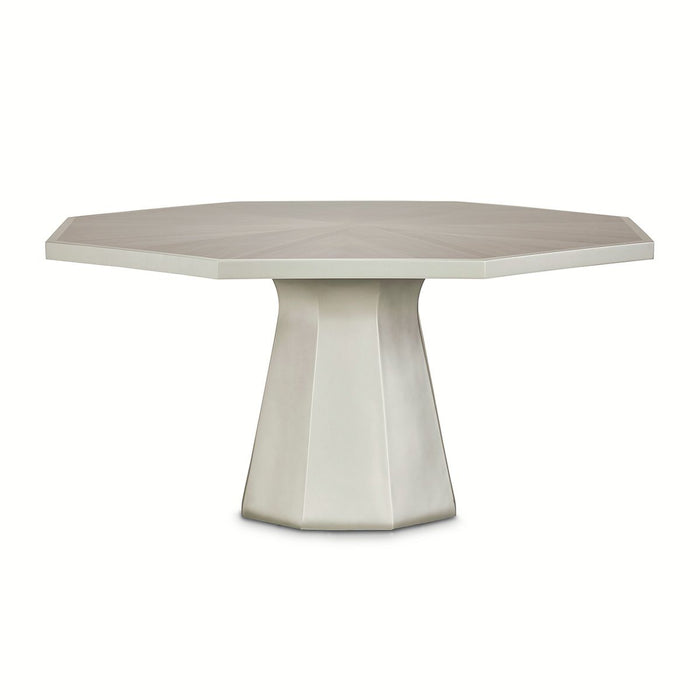 AICO Lanterna Octagon Dining Table in Silver Mist - Royal Furniture & Gifts (MI) - Multi Location