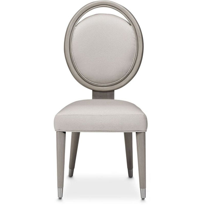 AICO Eclipse Side Chair (Set of 2) in Moonlight